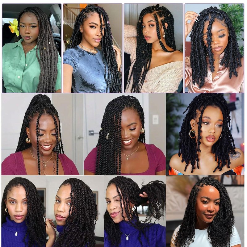 Afro Kinkys Bulk Human Hair -100% Real Human Hair for Mini Twist, Braiding, 16 Inch 50g 4c Kinky Curly Hair Bundles, Loc Extensions & Crochet, Natural Afro Bulk for Dreadlocks