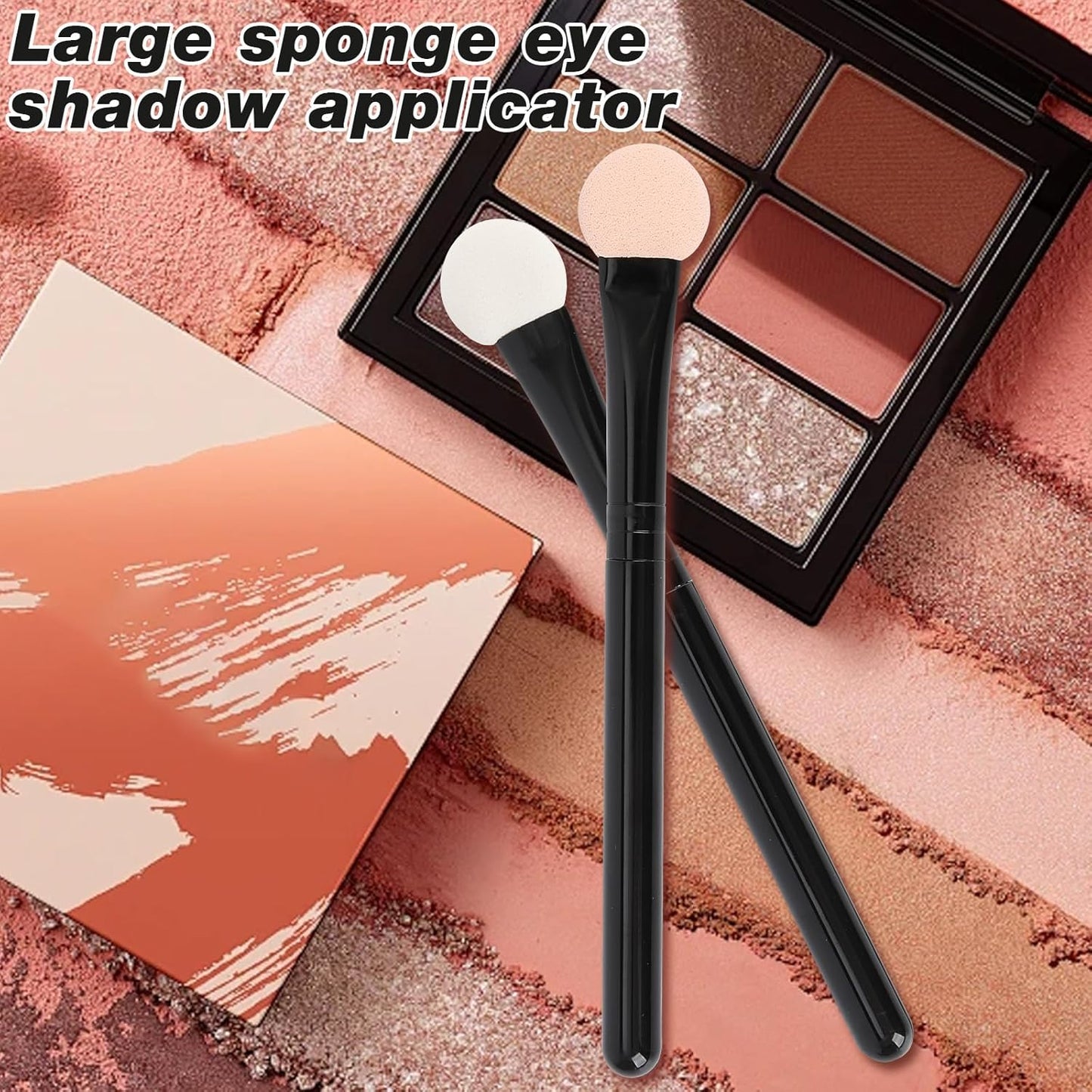 Makeup Brushes Set for Women Professional,UorPoto 10Pcs Sponge Eyeshadow Brush Sets Applicator Double Sided reusable