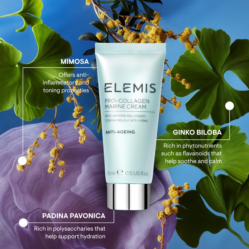 ELEMIS Pro-Collagen Marine Cream, Anti-wrinkle Day Cream, 0.5 Fl Oz