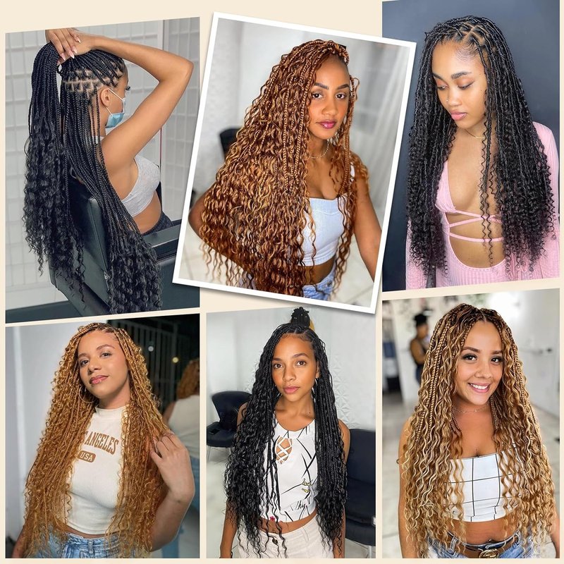 Braiding Hair Ubinica 27# Honey Blonde Deep Wave Bulk Human Hair for Braiding 2 Bundles Total 100g 16 Inch Deep Wave Bulk Braiding Hair for Boho Braids