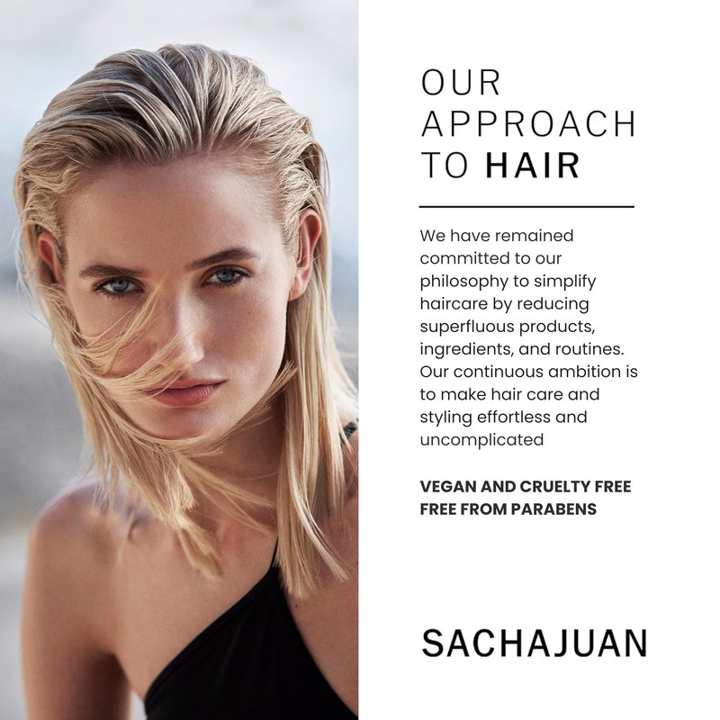 SACHAJUAN Thickening Shampoo and Conditioner Set | Ocean Silk & Thickening Technology to Add Volume and Nourish Hair | Heat & UV Protection | Vegan & Paraben-Free | Set of 2 (3.4 oz)