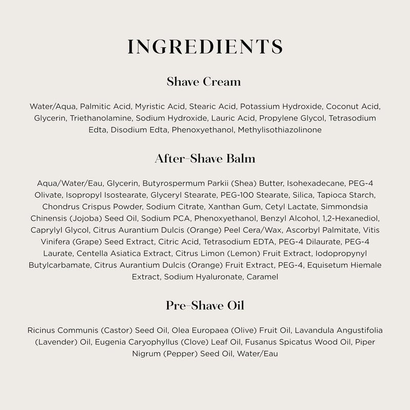 The Art Of Shaving Unscented Shave Kit for Men – Clinically Tested For Sensitive Skin – For a Close, Comfortable Shave – Pre-Shave Oil, Shaving Cream, Shaving Brush, After-Shave Balm