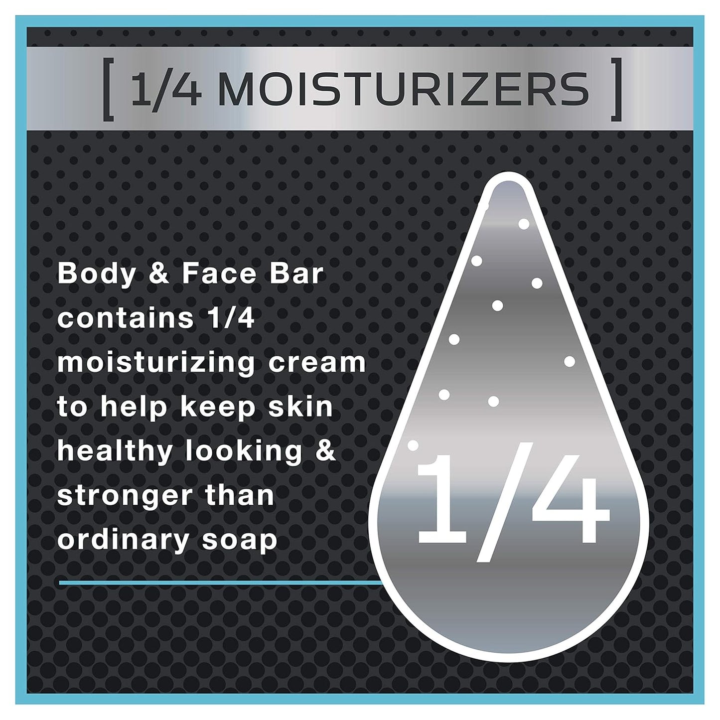 Dove Men+Care Body Soap & Face Bar - Hydrating & Moisturizing | 3.75 oz, 6 Bars