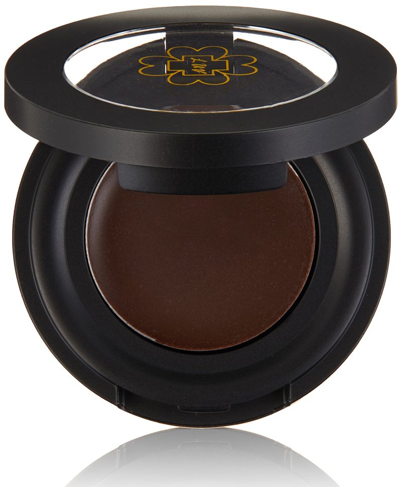 LUV+CO Brow Pomade 0.88oz Dark Brown Vegan eyebrow pencil for Darker Skin tone 80% Organic brow pencil Multifunction to Groom Brows For Natural Finish