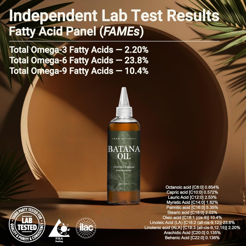 Batana Oil for Hair Growth - 4oz - 100% Pure, Cold Pressed, Unrefined Oil from Honduras - Supports Stronger & Thicker Hair - Dr Sebi Inspired Hair Growth Treatment