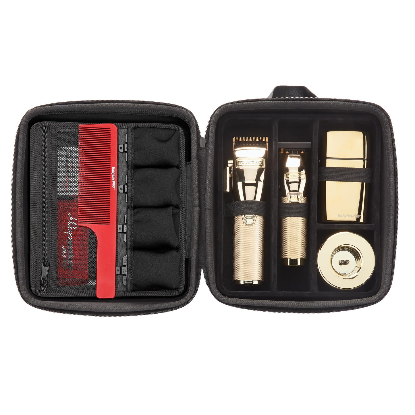BaBylissPRO Barberology Professional Universal Travel Case for Electric Trimmer, Clipper, Shaver & Accessories