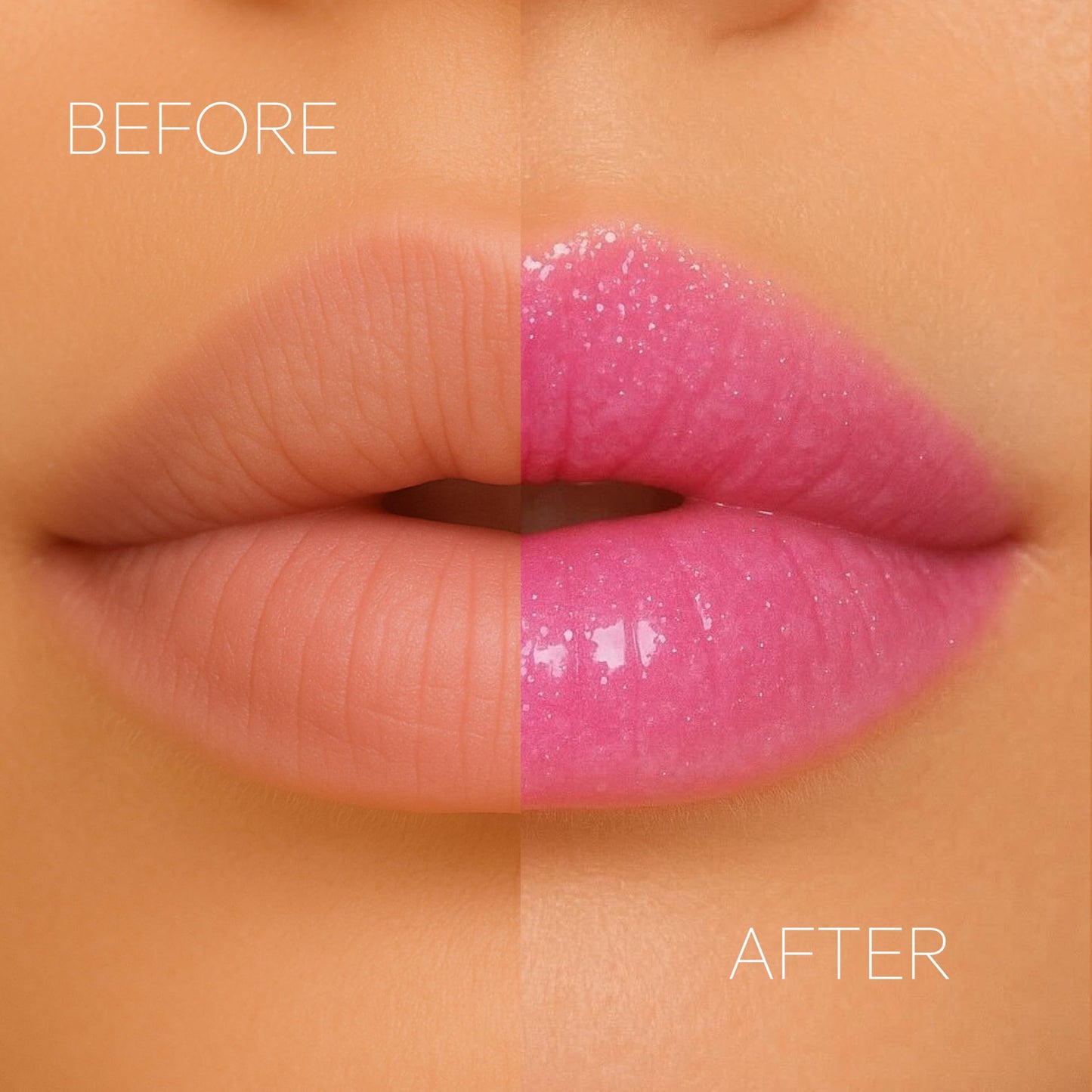 Formless Beauty by Jenny McCarthy Dream Lip Gloss, Bubble Gum Pink Glitter