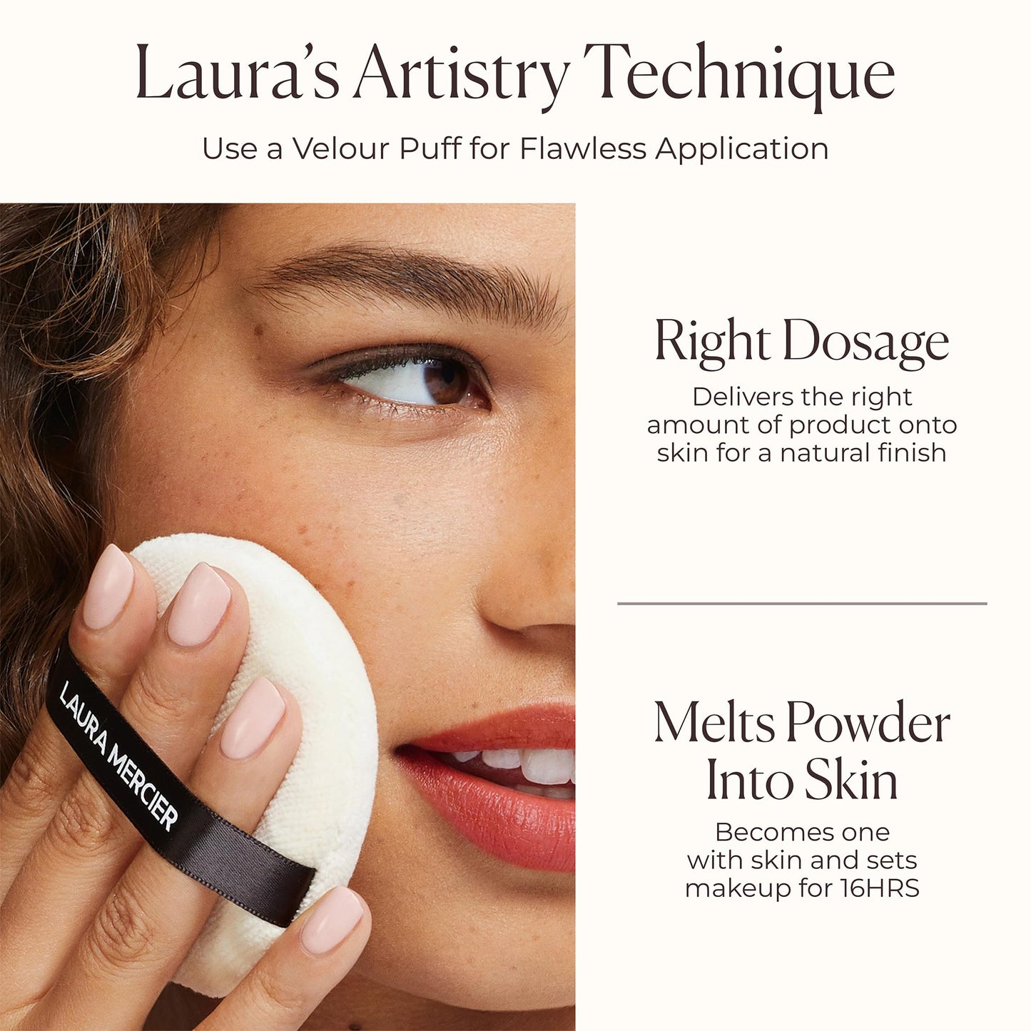 Laura Mercier Translucent Loose Talc-Free Setting Powder Ultra-Blur, Medium Deep to Deep Skin Tones, Translucent Medium Deep