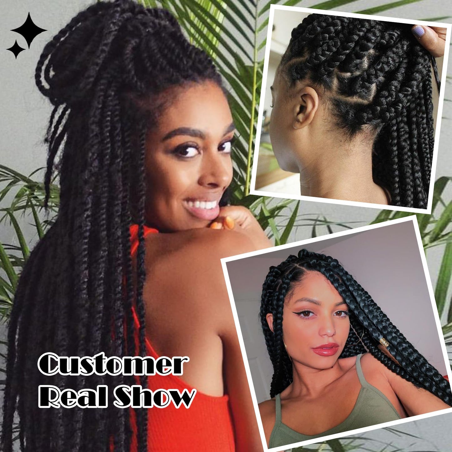 Human Braiding Hair for Boho Braids 20inch Straight Bulk Human Hair Extensions for Braiding No Weft Human Hair for Black Woman (1 Bundle 100g Natural Black)