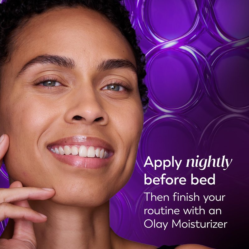 Olay Regenerist Resurfacing Retinol Serum, Renew, Anti-Wrinkle Serum for Women, Anti-Aging Skin Care, Advanced Night Repair, Fragrance-Free, Hexa-Repair Peptide & Pro-Retinol, 1.0oz