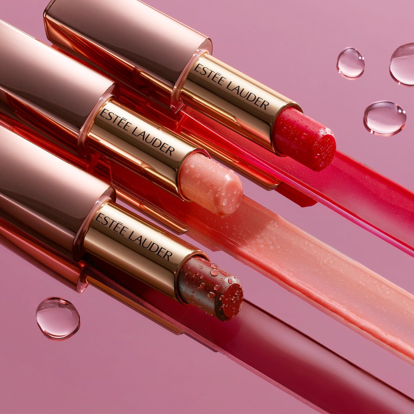Estée Lauder Pure Color Revitalizing Crystal Lip Balm | Plumping & Hydrating | Sheer Tint, 005 Love Crystal