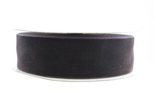 May Arts 1-1/2-Inch Wide Ribbon, Brown Velvet