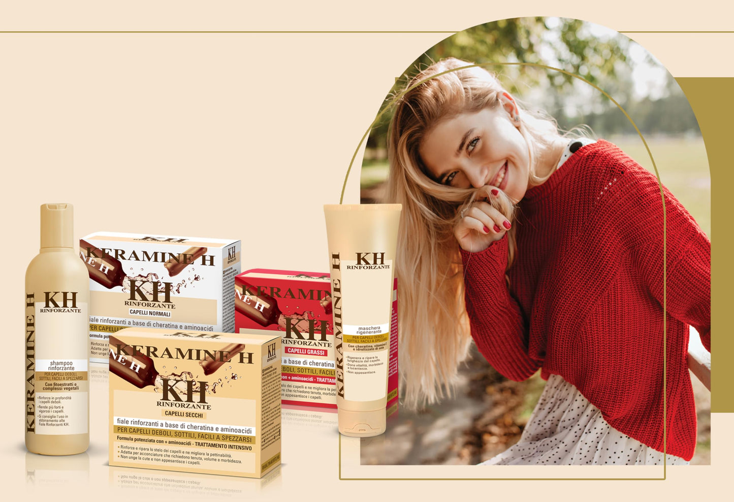 SOCO KERAMINE H Fiale AVORIO Capelli Secchi-Sottili Haircare
