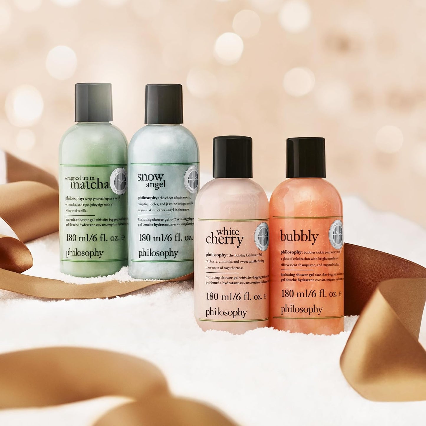 Philosophy Hydrating Bath & Shower Gel - Nourishing Cleanser for Dry Skin | Vegan & Cruelty-Free