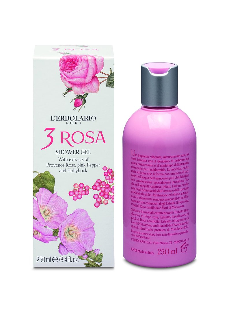 L'Erbolario Shower Gel – Moisturizing Body Wash for Daily Cleansing – Protective Body Soap with Sophisticated Perfume - Hydrangea - 10.1 oz