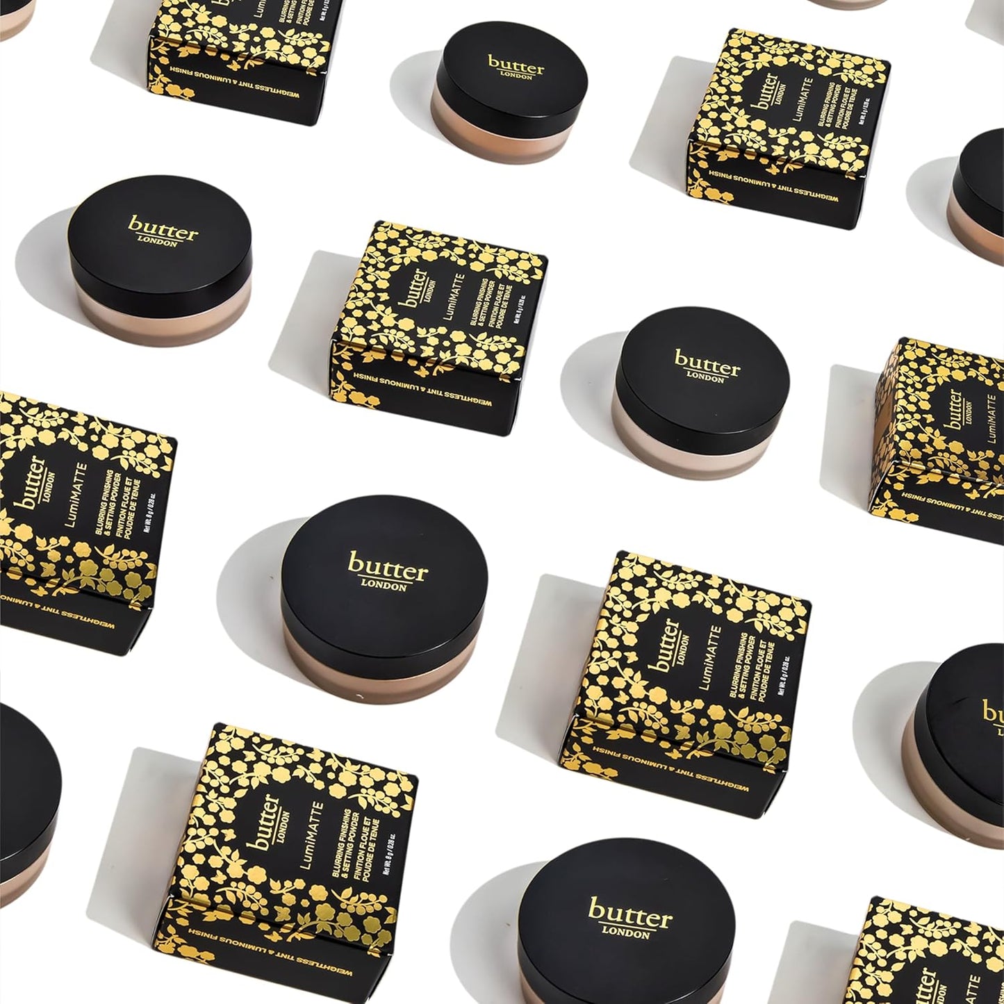 Butter LONDON LumiMatte Blurring Finishing Powder - Lightweight Setting Formula for Flawless Skin