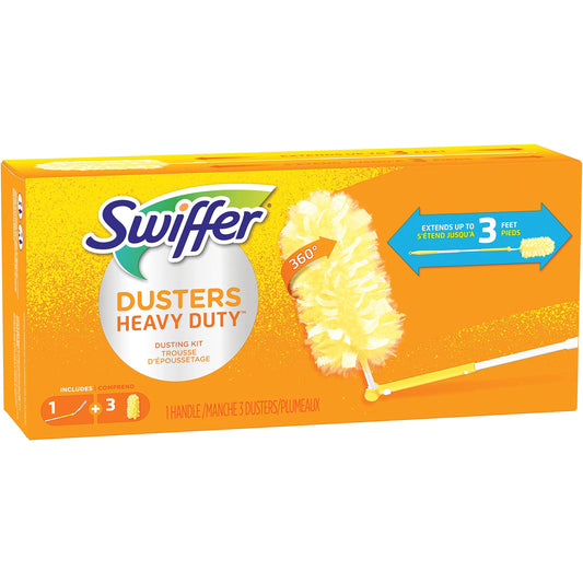 Procter & Gamble Swiffer, PGC82074, 360 Dusters Extender Kit, 1 / Kit, White