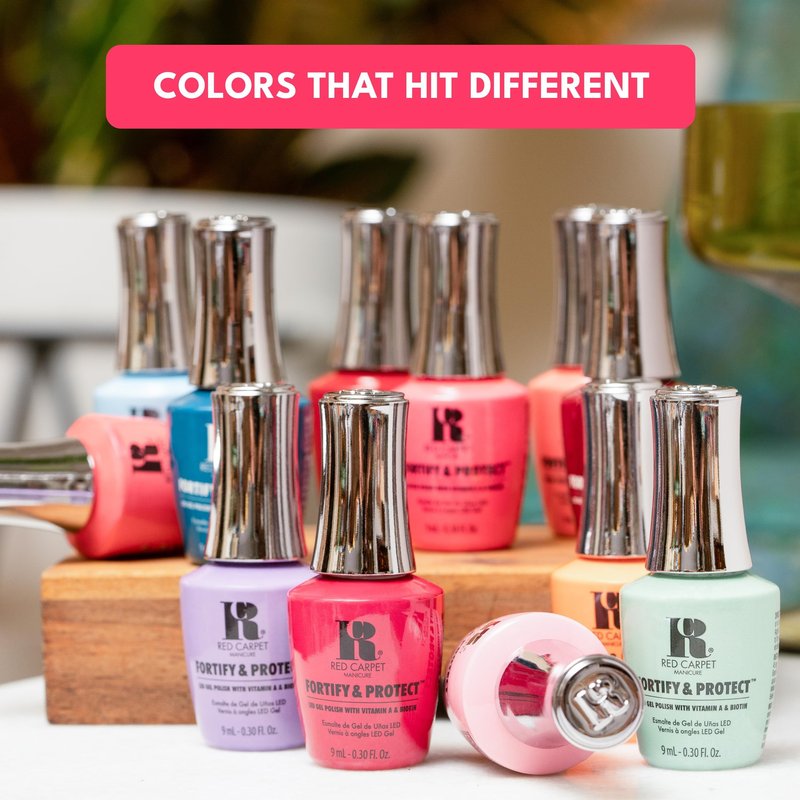 RC Red Carpet Manicure Erase Gel Nail Polish Remover - Soak-Off Formula for Fast, Gentle Removal, Non-Damaging Nail Care, Easy Gel Removal, Ideal for At-Home Use, 16 Fl Oz.
