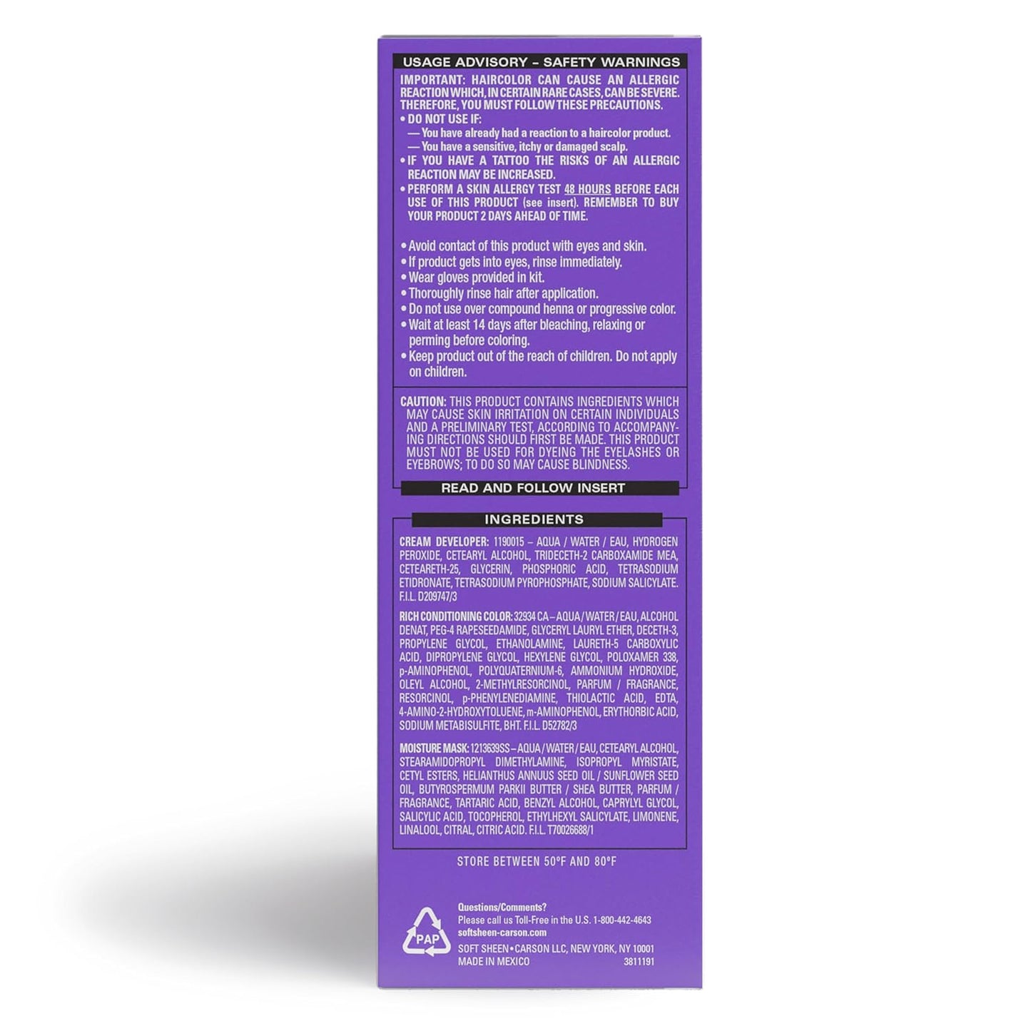 SoftSheen-Carson Interbeauty Dark and Lovely® Uplift Bleaching Kit with Powder, Developer, and Toner for Blonde Hair