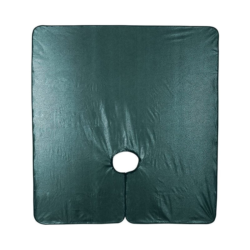 Cricket Encore All Purpose Professional Salon Cape – Waterproof, Bleach-Proof, Chemical-Resistant Hair Coloring, Cutting, and Styling Cape with Adjustable Neck Closure - Extra-Large Coverage, Jade