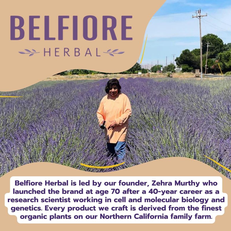 Belfiore Herbal Organic Rosemary Grapeseed Oil, 100% Natural Hair Growth, Vitamins & Essential Oils Protects Strengthens, Cruelty-Free, 2oz