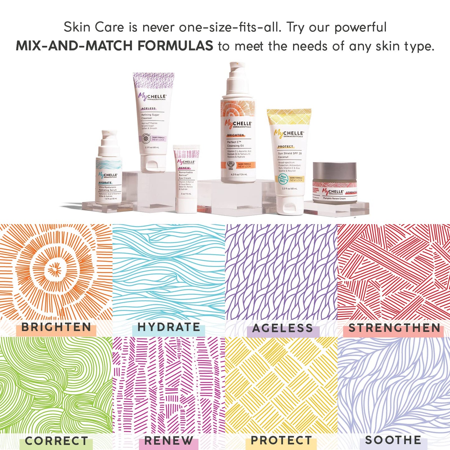 MyCHELLE Dermaceuticals Supreme Polypeptide Cream Unscented (1.2 Fl Oz) - Anti-Aging Cream with Powerful Peptides, Help Lift & Revive Skin, Help to Reduce the Appearance of Fine Lines and Wrinkles