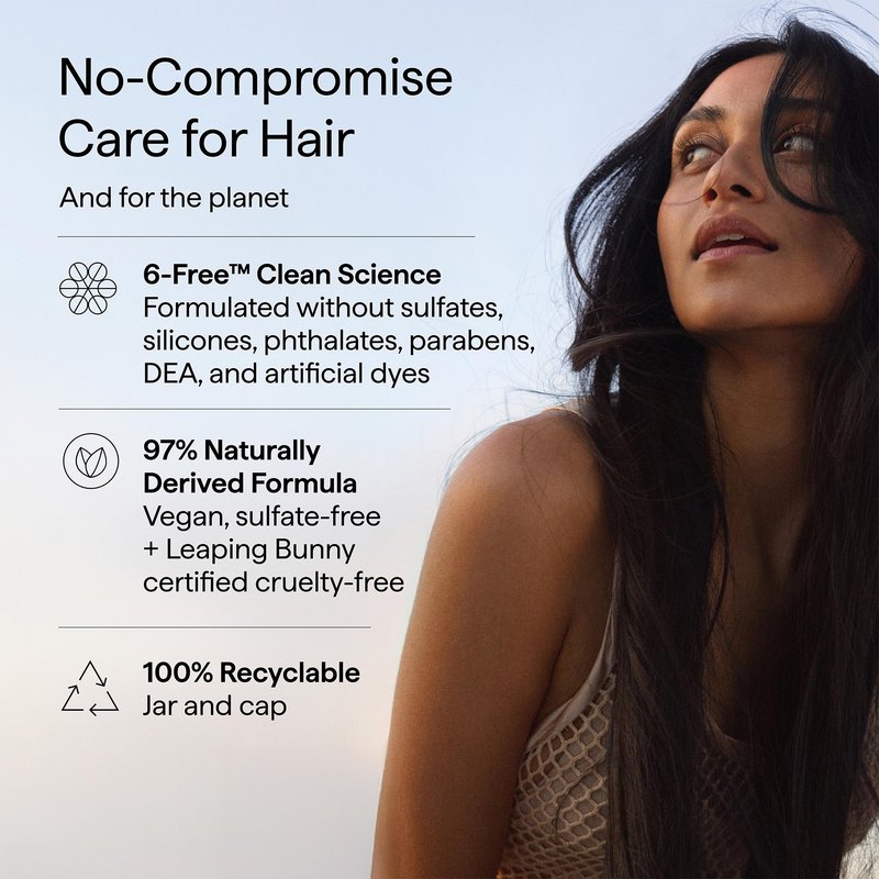 Briogeo Don't Despair, Repair! Deep Conditioning Mask | Protein + Moisture Balance Conditioner for Dry, Damaged, Color-Treated Strands | Vegan & Cruelty-Free | 8 oz