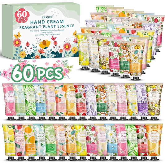 12 Pack Hand Cream Gifts Set For Women, Mini Hand Lotion Travel Size in Bulk for Dry Cracked Hands, Graduation Gifts, End of Year Teacher Appreciation Gifts, Thanksgiving Gifts, Party Favors