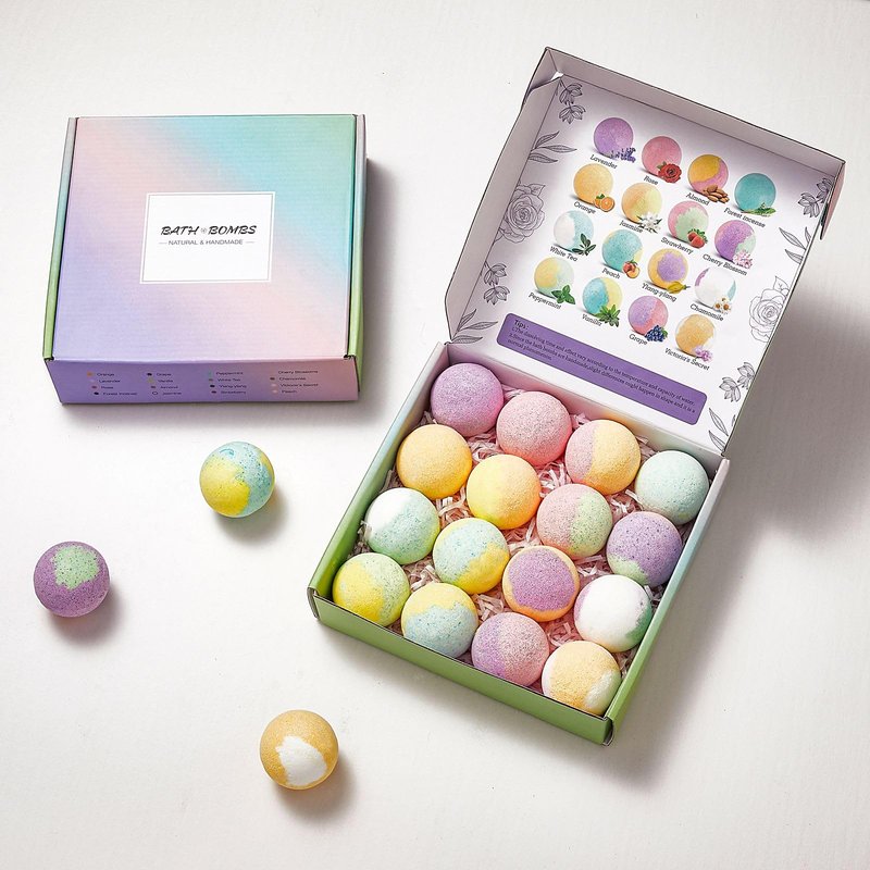 Organic Bath Bombs Women,Nature Bath Bombs for Women,Relaxing Bath Bomb Luxury