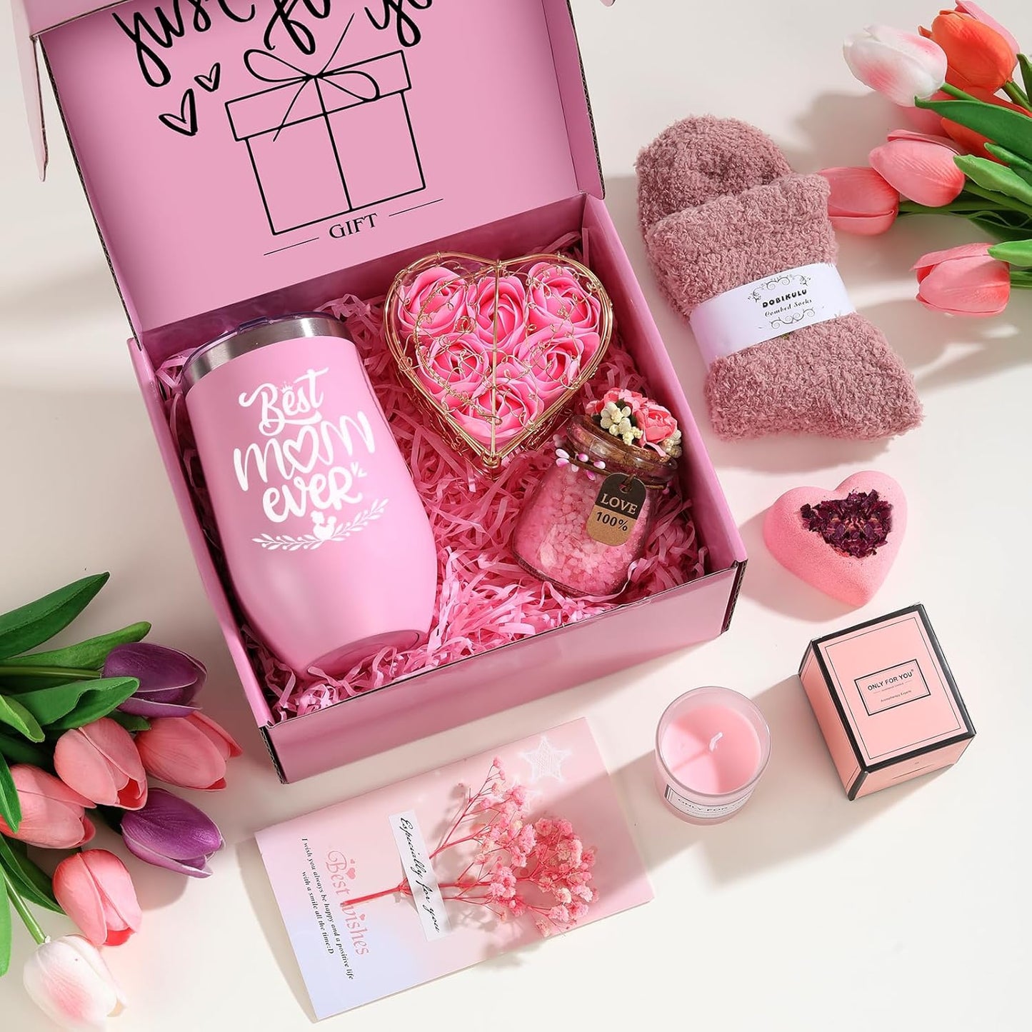 Valentine's Day Gifts for Mom | Unique Self-Care Spa Package for Women - Perfect for Birthdays & Retirement