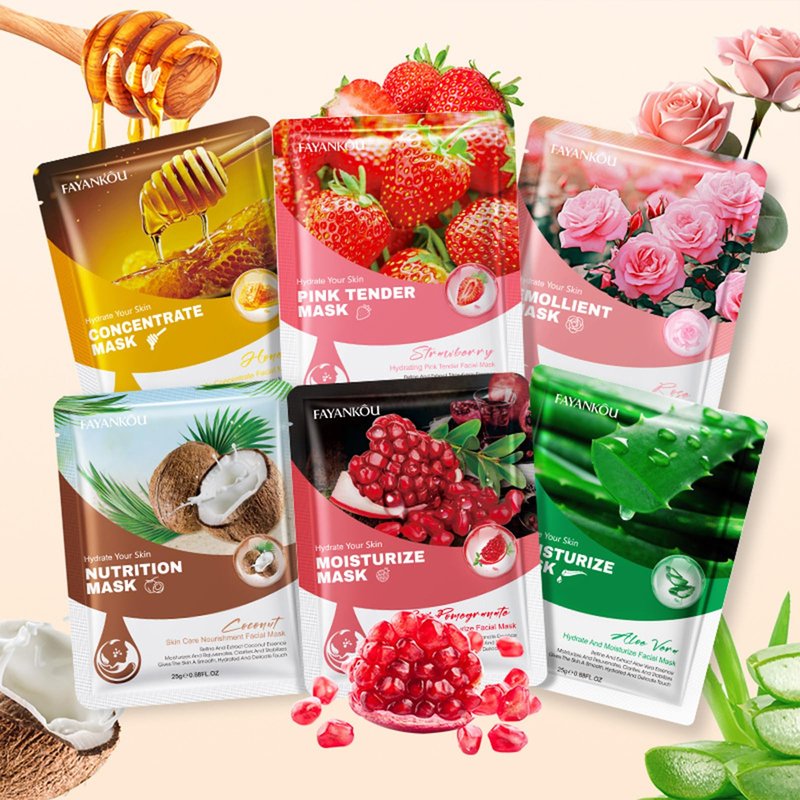 15 PCS Plant & Fruit Mask,Birthday Party Spa Gifts for Teens Girls,Bulk Collagen Face Mask for Women Skin Care,Facial Mask Skincare Gifts Set,Soothe Face Mask for Spa Party,Hydrate and whiten