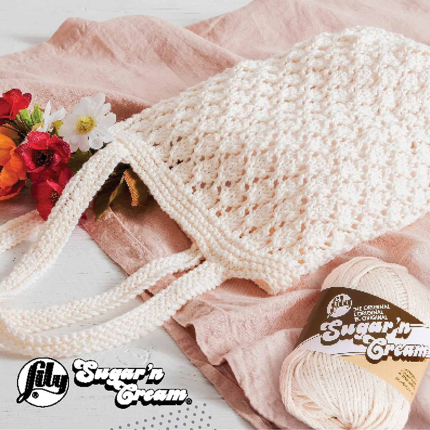 Lily Original Ombre Yarn, 2 oz, Mango Madness