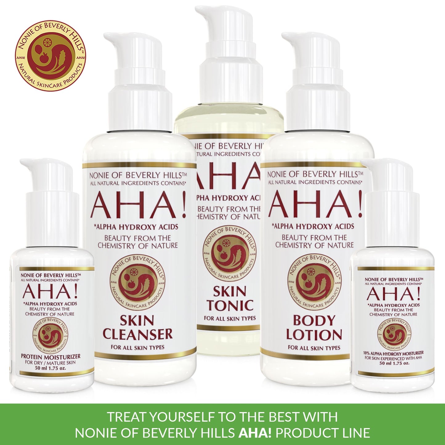 Nonie AHA Body Lotion - All Skin Types/All Natural