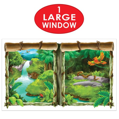 Jungle Insta-View Party Accessory (1 count) (1/Pkg)