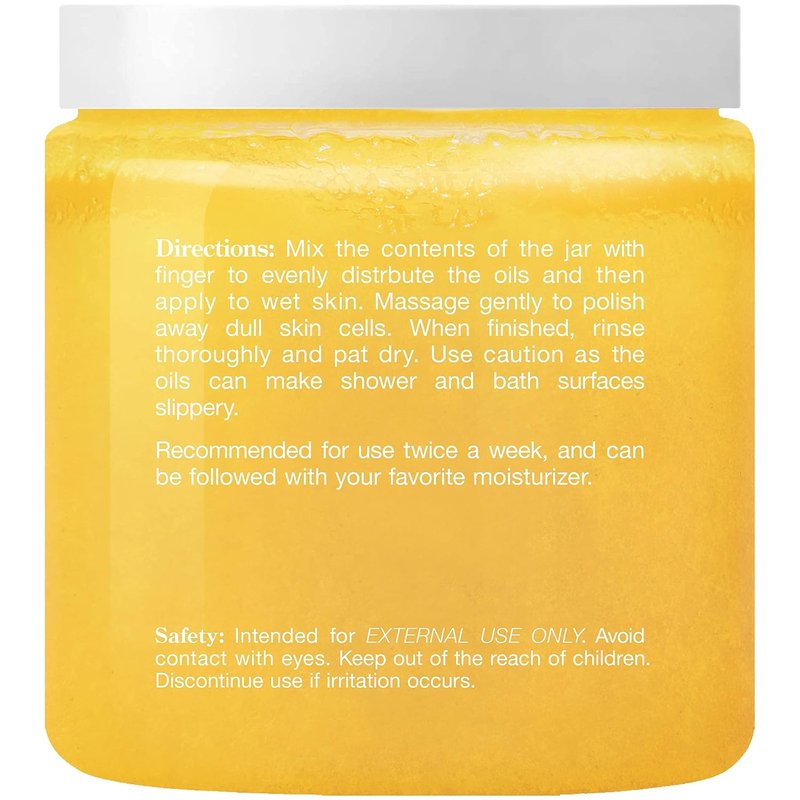 Tea Tree Foot Cream & Orange Scrub Bundle - 8 oz & 10 oz | Moisturizing & Exfoliating