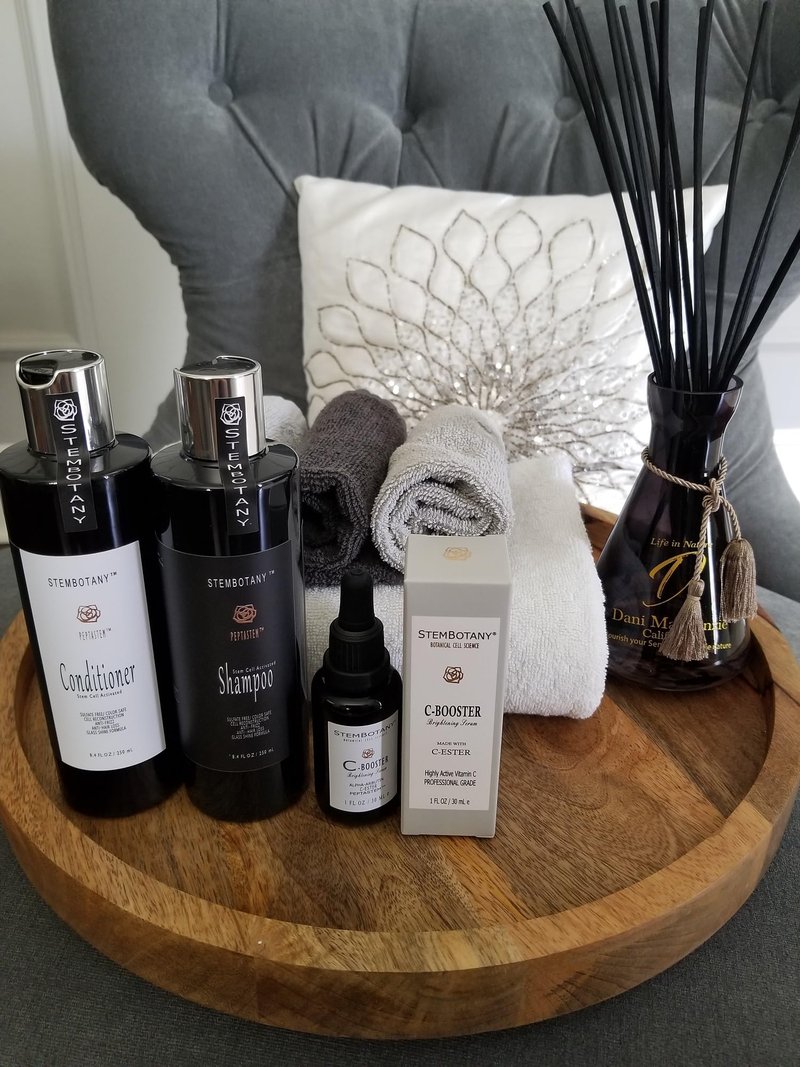 Stem Cell Shampoo for Fine and Thinning-Looking Hair — Super Glossy, Color-Safe, Natural Formula with Caffeine, Peptides, and Plant Stem Cells