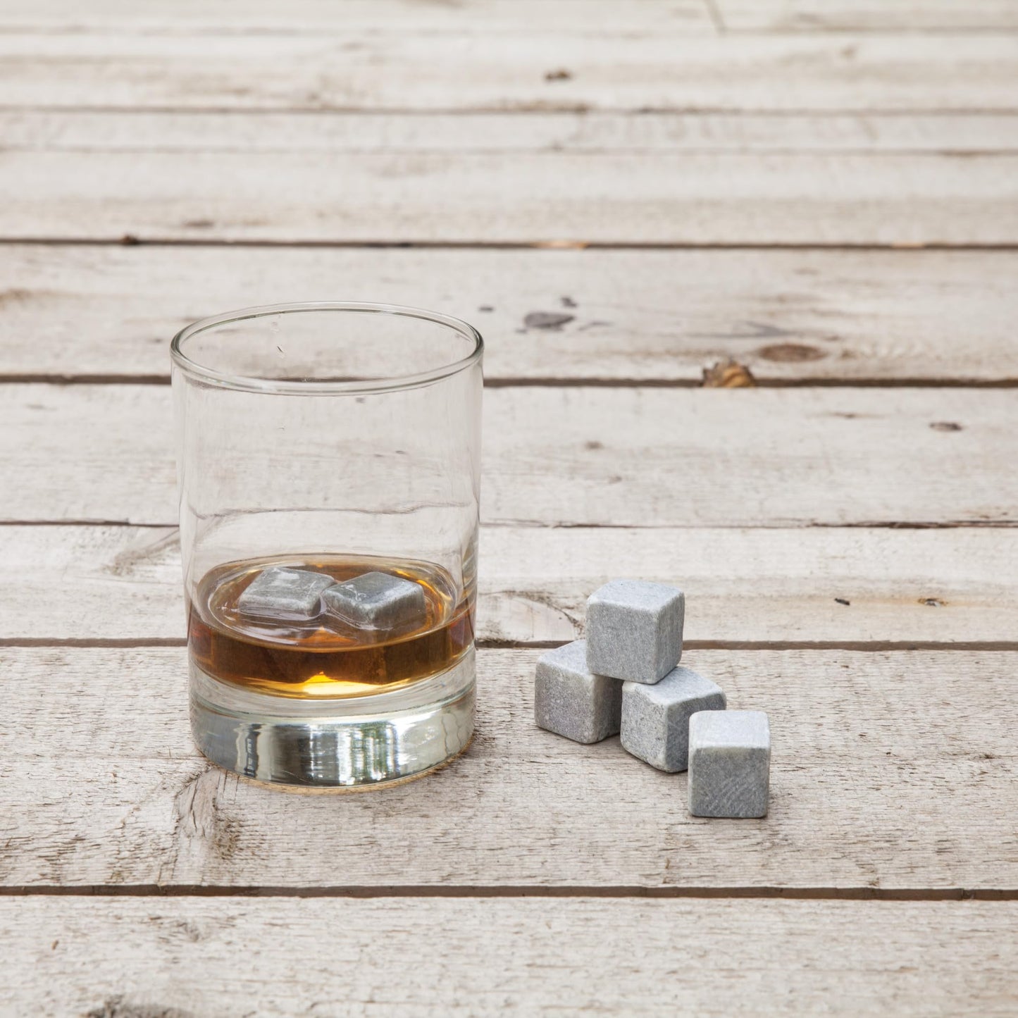 Twine Cooling Stones, Glacier Bourbon Whiskey Rocks, Reusable Ice Cubes, Whiskey Stones Set, Barware, Bar Accessories, Bar Tools, Set of 6, Grey