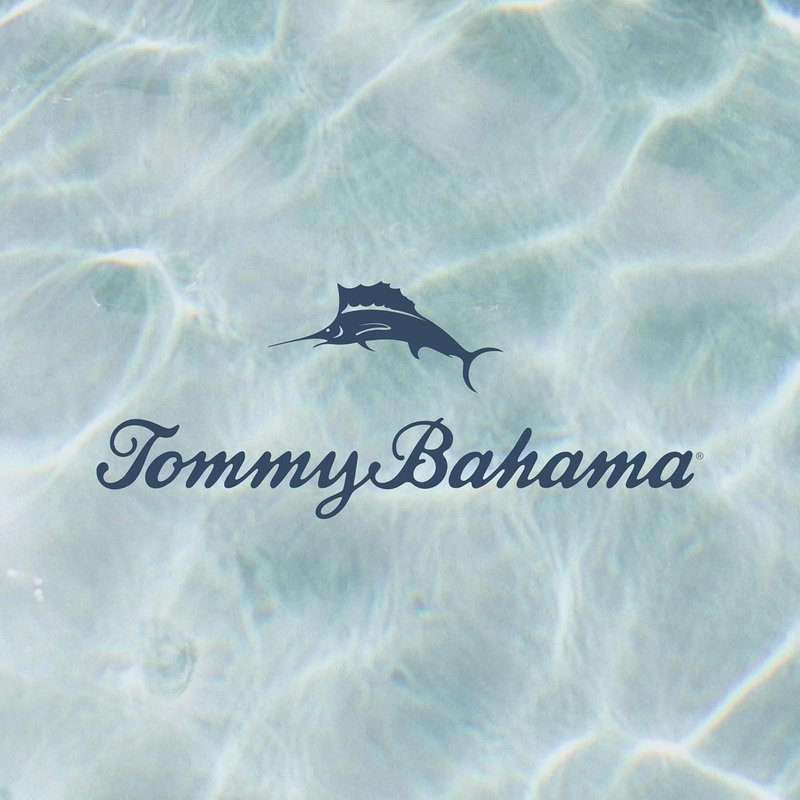Tommy Bahama Vacuum Insulated Water Bottle - 28oz Double-Wall Stainless Steel, BPA Free | Americana Navy, Keeps Drinks Hot for 6 Hours, Cold for 12 Hours