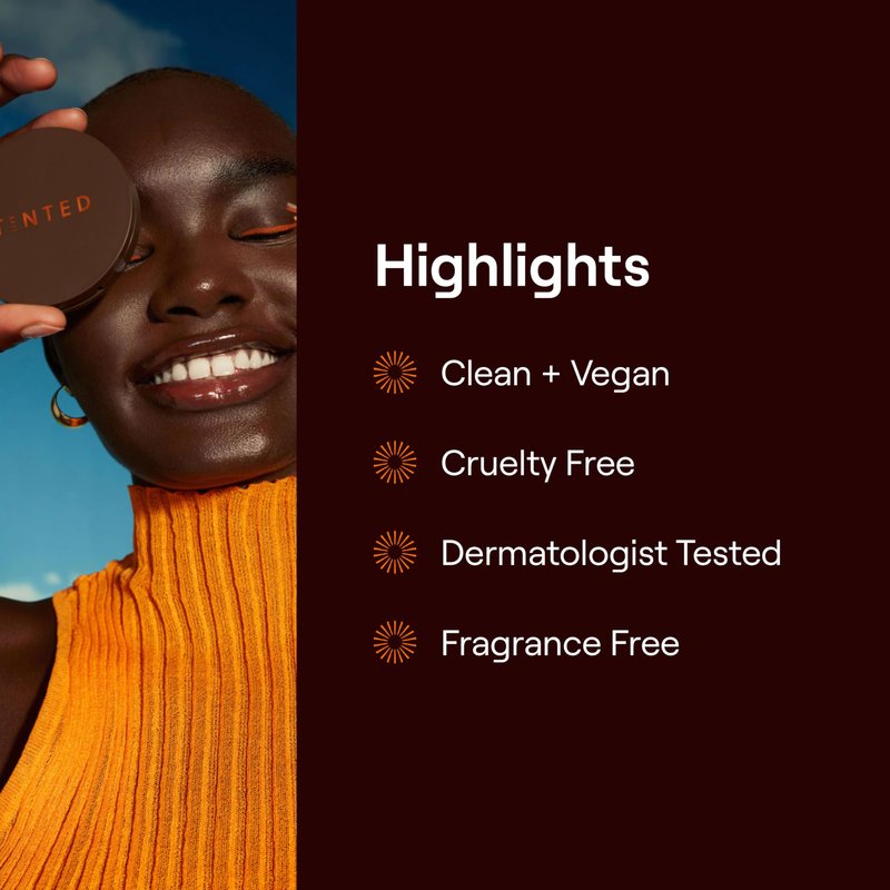 Live Tinted Hueskin Brightening Core Setting Powder - Hydrating, Shine Control Blurring Setting Powder Formulated with Hydrating Phytosqualane For A Natural Soft Matte Finish - Medium Shade