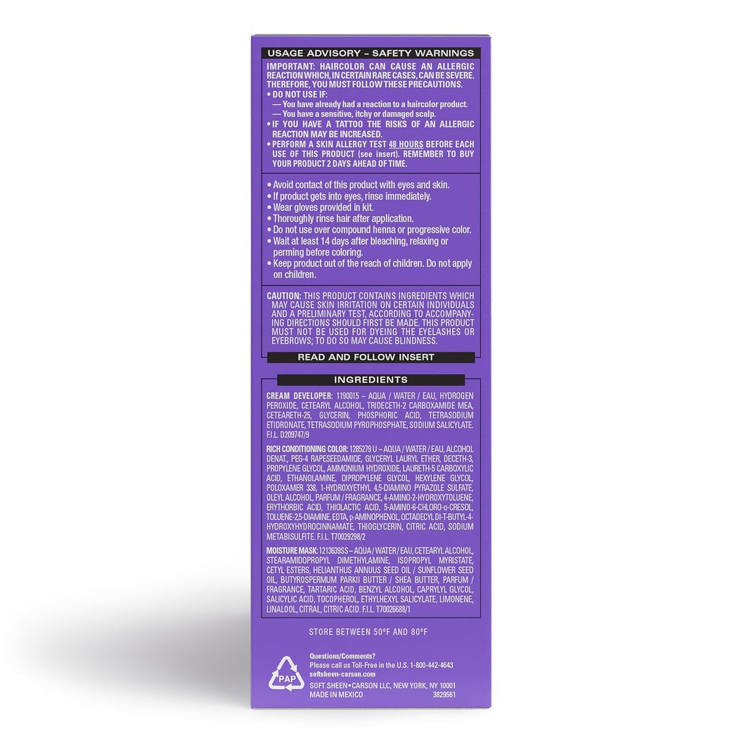 SoftSheen-Carson Interbeauty Dark and Lovely® Uplift Bleaching Kit with Powder, Developer, and Toner for Blonde Hair