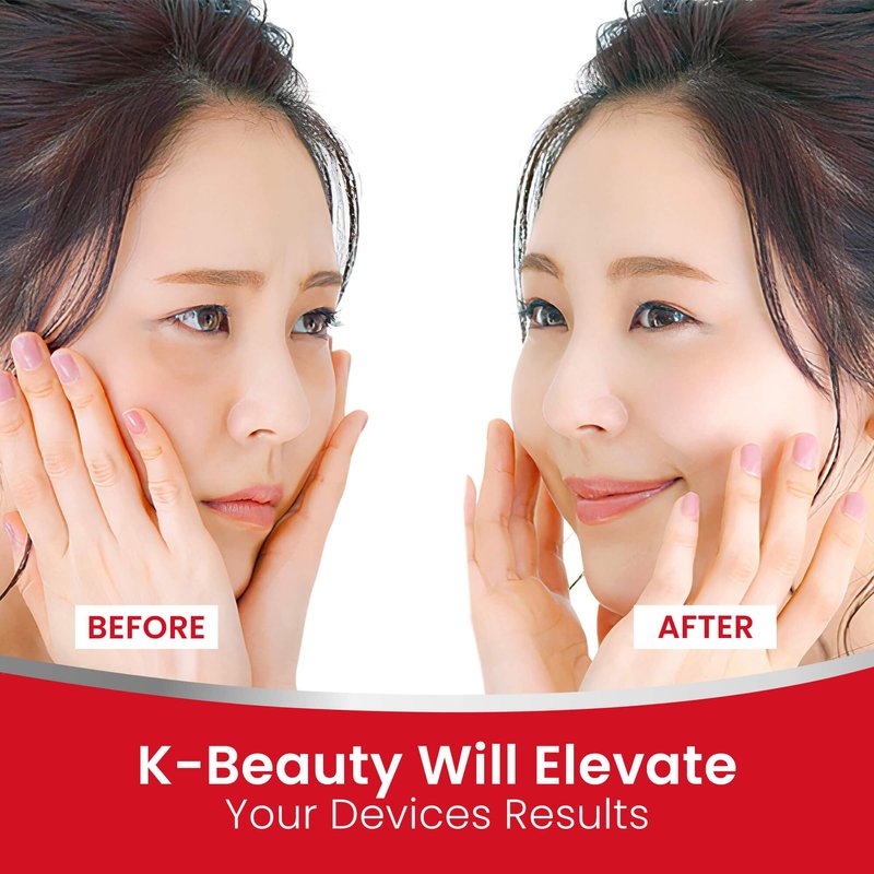 Conductive Gel – Collagen, Ceramide and Hyaluronic Acid, This Gel Primer works as a Face Mask too, Nutrient Dense Ingredients, Many Extracts Imported from Korea. Perfect for Your Microcurrent Device