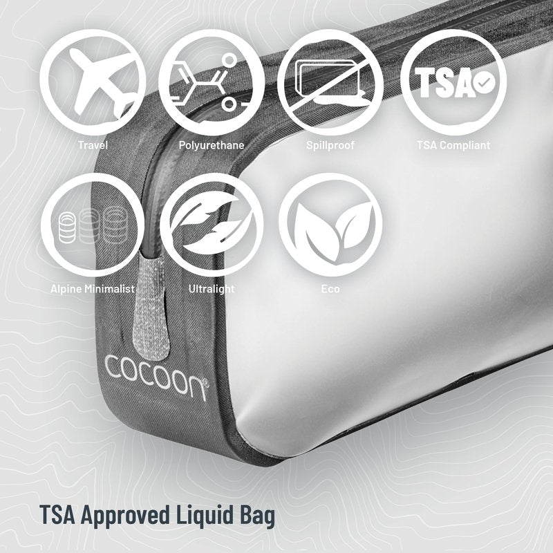 COCOON - Premium - Travelers Carry On Liquid Bag - Black