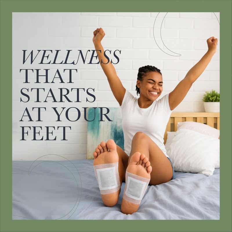 Ballotte Deep Cleansing Foot Pads - Soothe Your Sole While You Sleep, Revitalizing Foot Patches with Bamboo Vinegar, Mint & Vitamin C, Adhesive Feet Pads for Men & Women, 30 Count