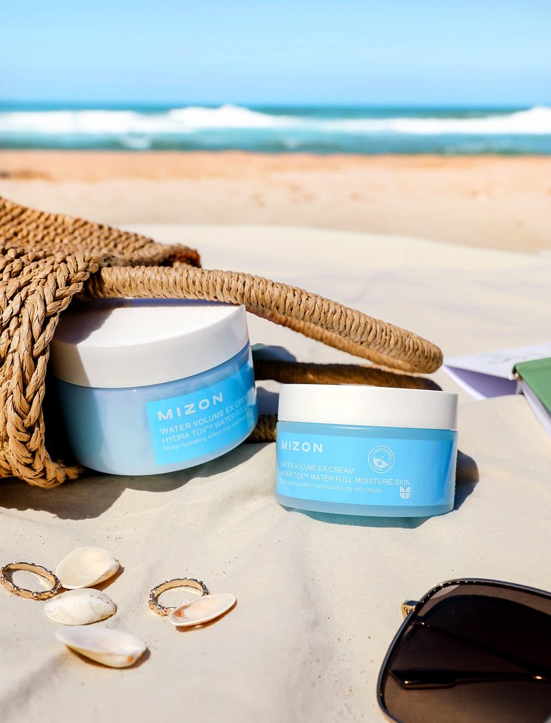 MIZON Water Volume EX Cream moisture deeep hydration cream, Soft Skin Korean skin care (230ml / 7.77fl oz)