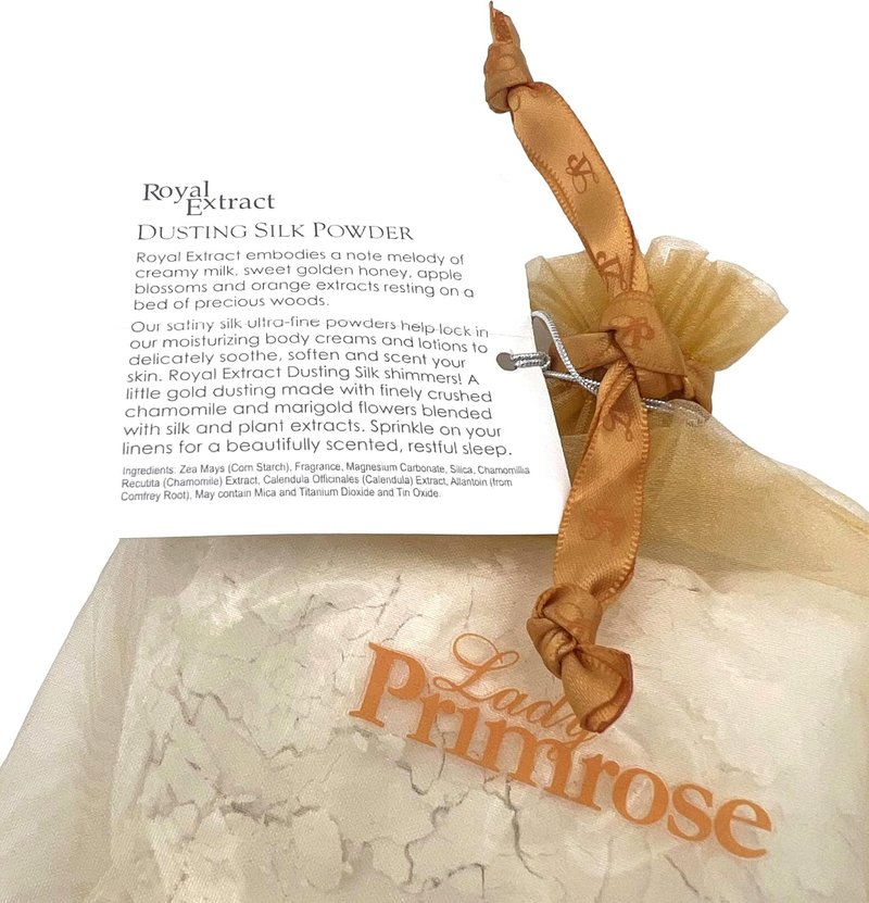 Lady Primrose Dusting Silk Powder - Royal Extract Refill in Logo Sachet Bag | 3 Ounces