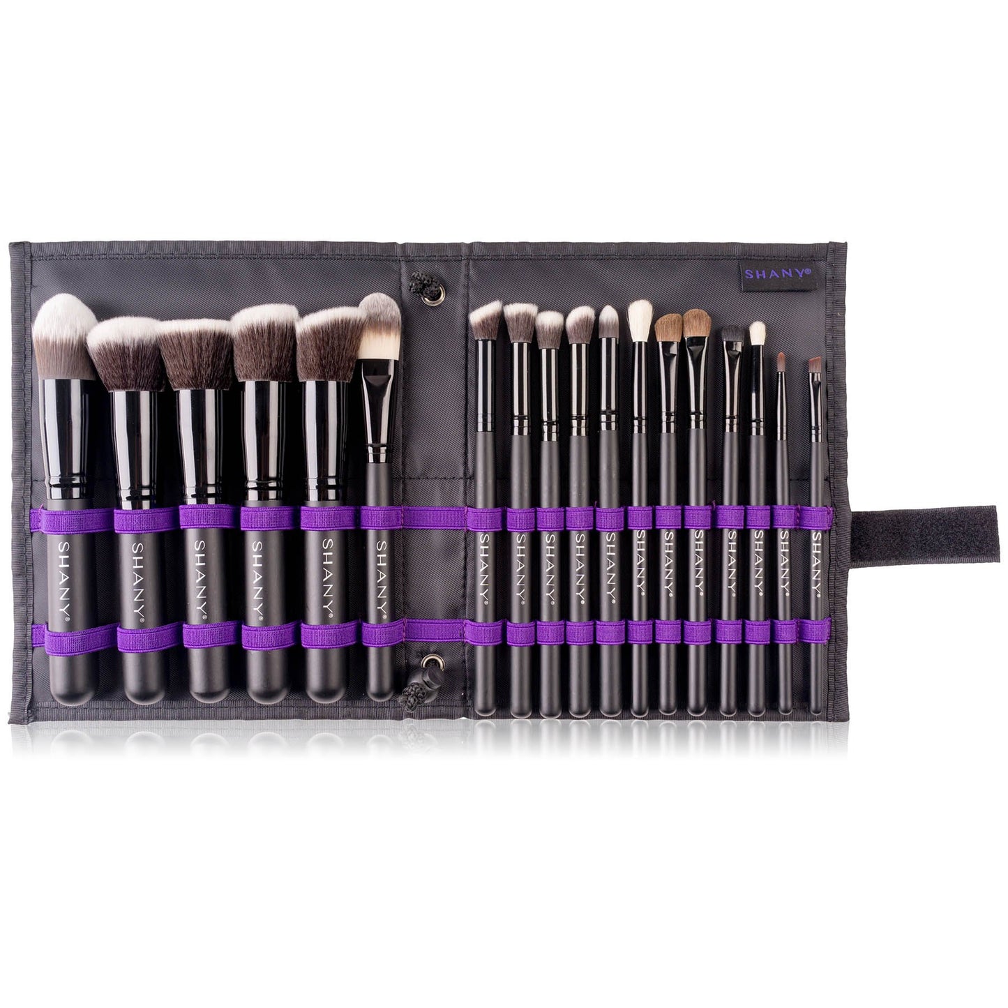 SHANY Makeup Brushes Artisan Easel Elite Cosmetics Make up Brush Set, Complete Kabuki Makeup Brush Set - Old Packaging