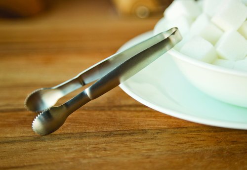 Fox Run 1063 Sugar Tongs, 0.5 x 1.25 x 4 inches, Metallic