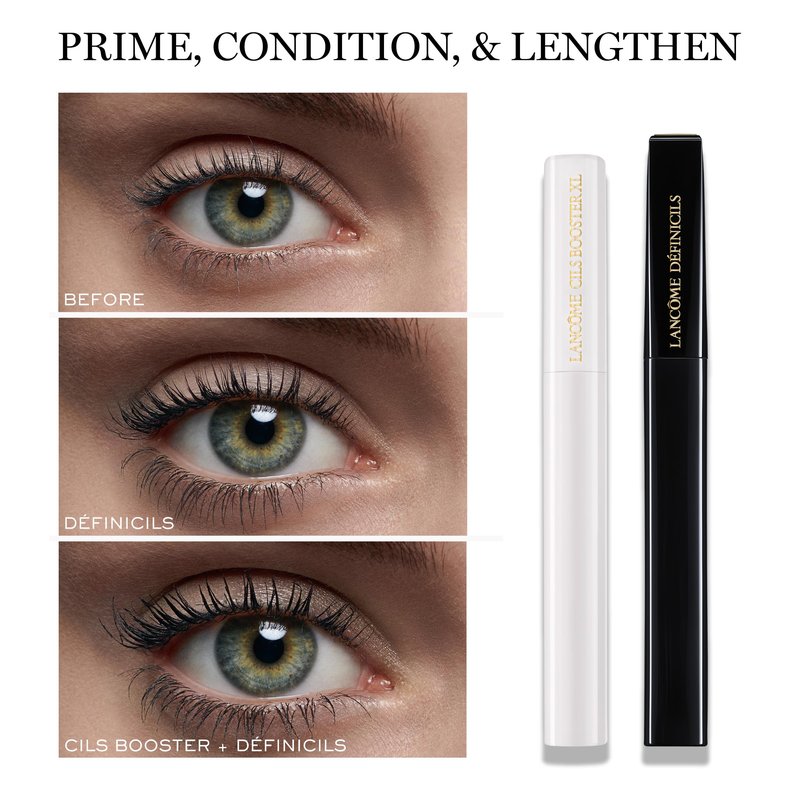Lancôme Définicils Defining & Lengthening Mascara – Lengthen & Define Lashes – Vitamin B5 Enriched – Smudge and Clump-Free, Non-Flaking Formula – Gentle for Sensitive Eyes – Black Mascara