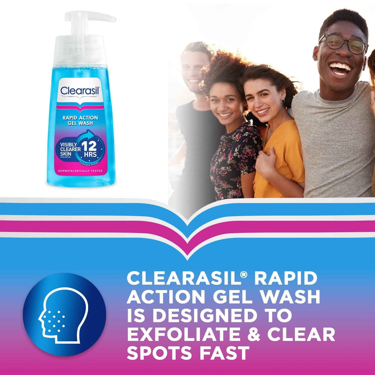 Clearasil Ultra Rapid Action Gel Wash 12 hours