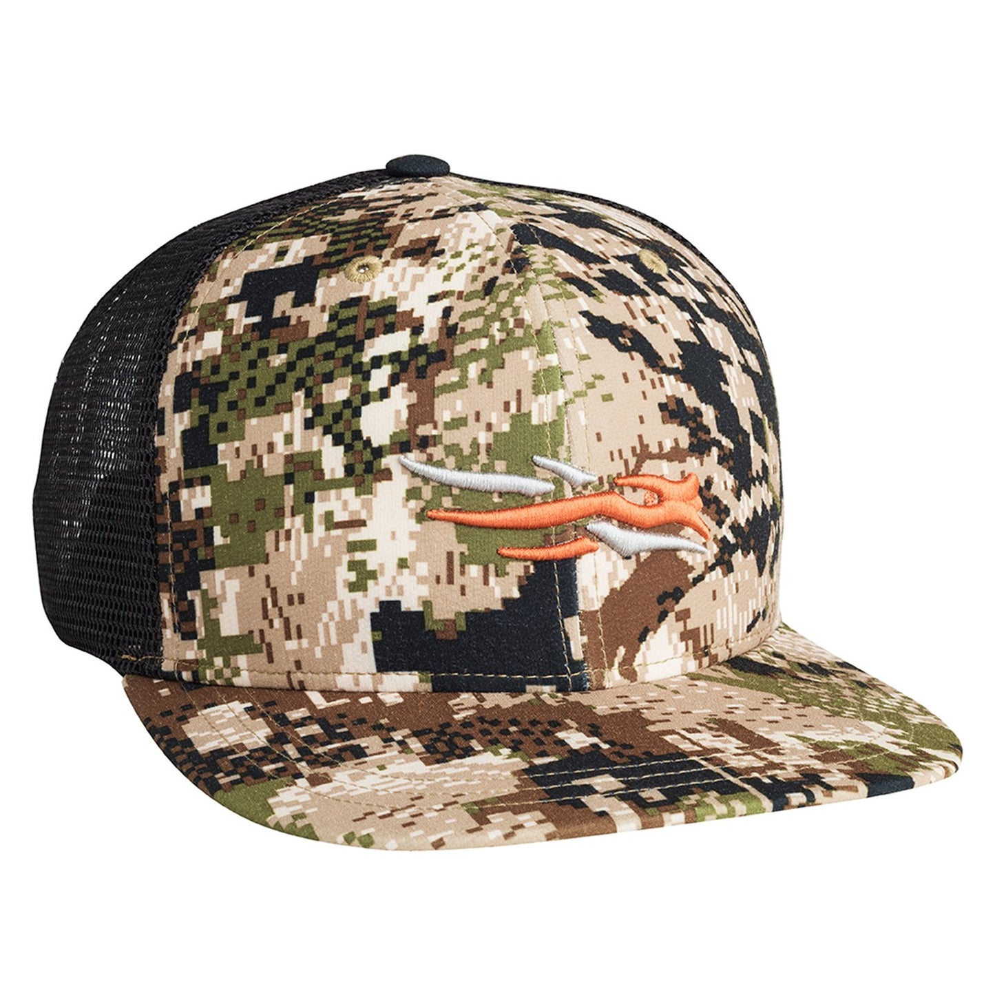 SITKA Gear Men's Standard Trucker Breathable Mesh Hunting Cap-One Size Fits All, Optifade Subalpine, OSFA